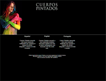 Tablet Screenshot of cuerpospintados.com